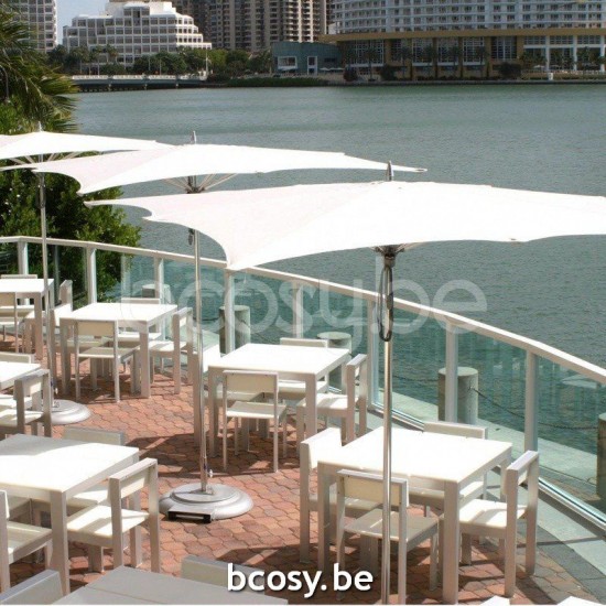 TUUCI Mittelstockschirme Sonnenschirme Sonnenschutze Teleskopschirme Aluminium.