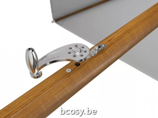 Tuuci Ocean Master Max Nautical Teak Vierkant.