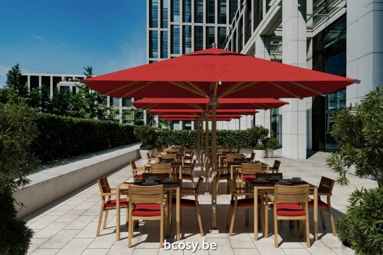 TUUCI Mittelstockschirme Sonnenschirme Sonnenschutze Teleskopschirme Holz.