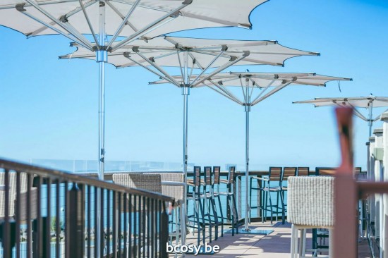 TUUCI Mittelstockschirme Sonnenschirme Sonnenschutze Teleskopschirme Aluminium.