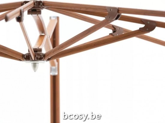 TUUCI vrijstaande zwevende aluminium parasols.