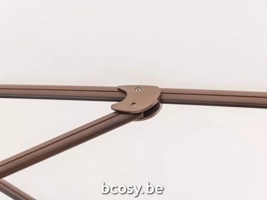 TUUCI Parasols suspendus deportés pendants décentrés à mât libre flottants en aluminium.