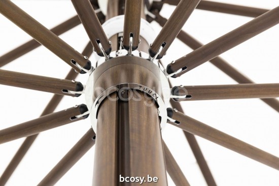 TUUCI Central centre aluminium pole Market sunshades Umbrellas.