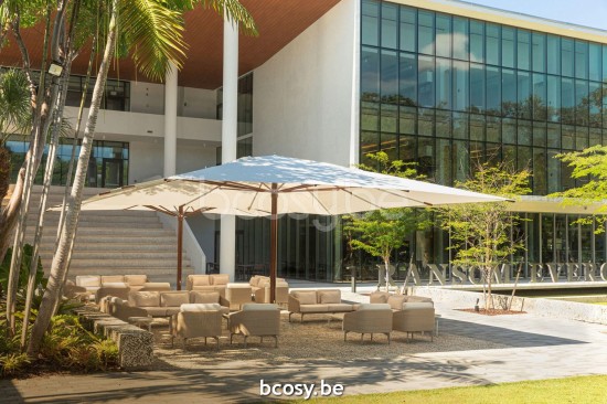 TUUCI Central centre aluminium pole Market sunshades Umbrellas.