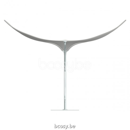 TUUCI Parasols droits à mât central en aluminium.