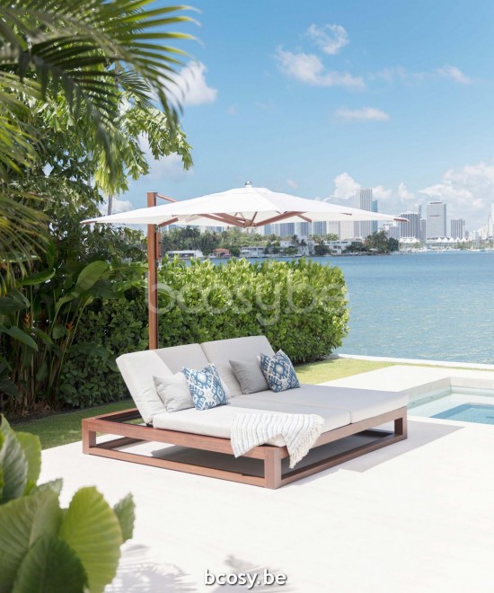 TUUCI Double sun loungers for 2 people.