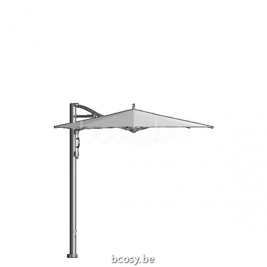 TUUCI centrale mast paal aluminium parasols.