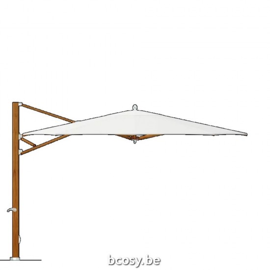 Tuuci Ocean Master Max Classic Cantilever Achthoekig.