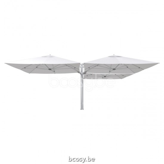 TUUCI Parasols suspendus deportés pendants décentrés à mât libre flottants en aluminium.