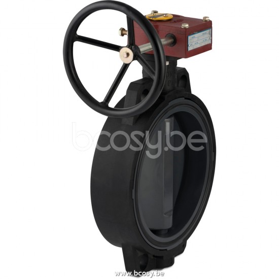 HYDRO-S vlinderklep PVC