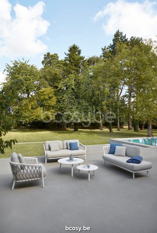 Diphano Diamond Modular éléments finals Aluminium blanc corde Rye 14mm.