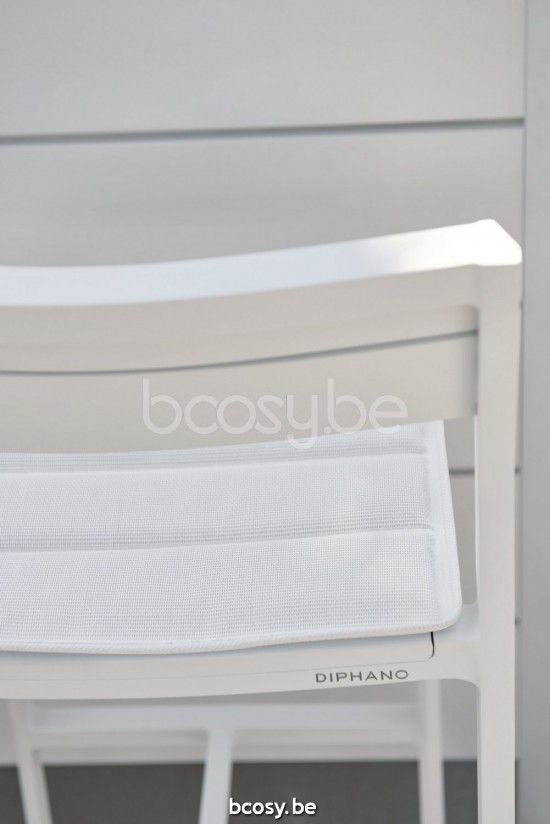 Diphano Metris Bars de jardin Bars d'extérieur H (130x52) Aluminium blanc.