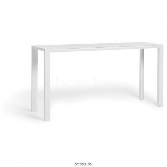 Diphano Metris party table M (180x50) Aluminium White Frame.