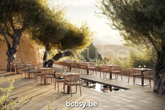 Diphano Alexa garden outdoor bar tables M (75x70) PCA Lava.