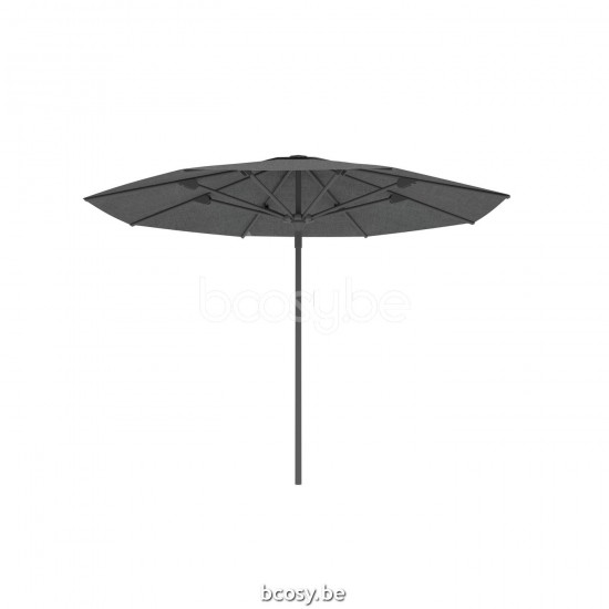 Jardinico AMALFI 300XR Round Centerpost Parasol Pole Anthracite Canopy Steel Sunbrella.