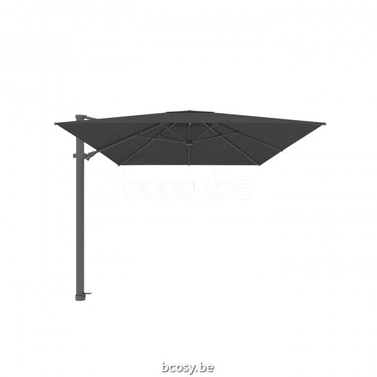 Jardinico ANTEGO 200x300 Rectangular Cantilever Parasol Pole Anthracite Canopy Night Sunbrella.