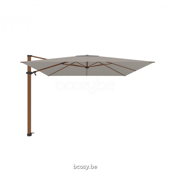 Jardinico ANTEGO 300x300 Square Cantilever Parasol Pole Alu Teak Canopy Cloud Sunbrella.