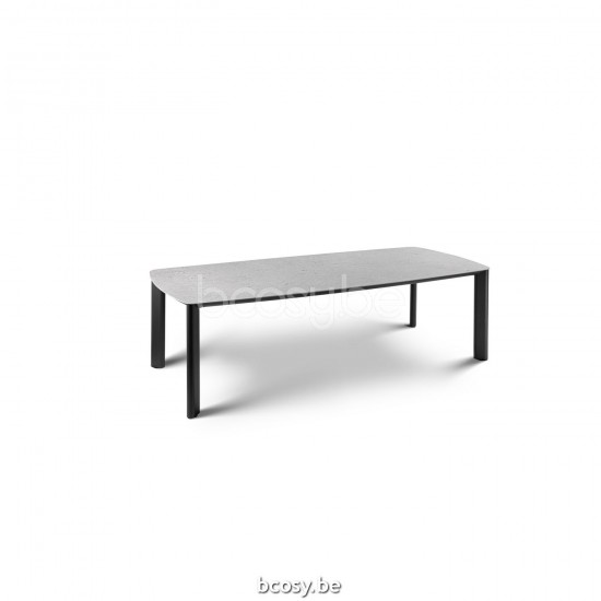 Jati Kebon Tofino Alu Table de jardin.