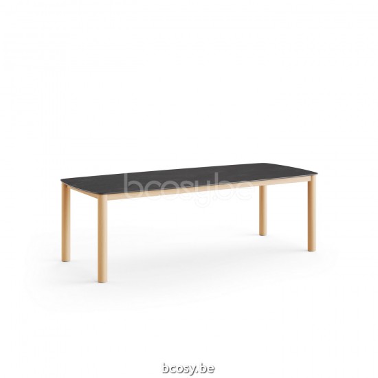 Jati Kebon Benoa Teak Table de jardin.
