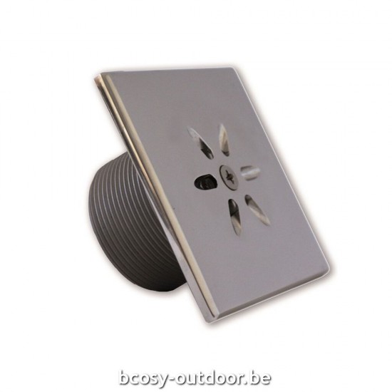 Beste prijs bij Bcosy voor Behncke ZwembadVloerinlaat CUBE Line, 90mm 90mm.
