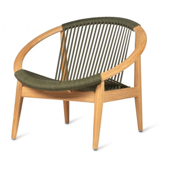 Vincent Sheppard Frida Loungesets 1zit frame Donkergroen Touw Polypropyleen.