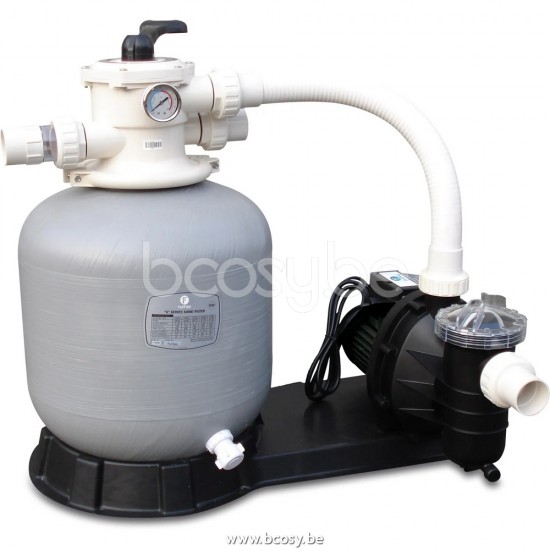 Prix soldé Flotide Filterset PE/glasvezel versterkt polyester 50 mm / 1 1/2" metrisch/imperial lijmmof 2,5bar 230VAC grijs type FSF350-6w