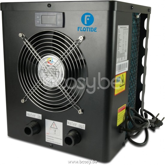 Promotie op Flotide Warmtepomp staal 32 mm slangtule 230VAC zwart type Plug & Play A3/32