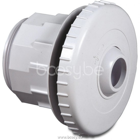 Beste prijs voor Hayward Verstelbare inspuiter ABS 50 mm x 2" lijmmof x buitendraad wit 22 mm nozzle met borgmoer