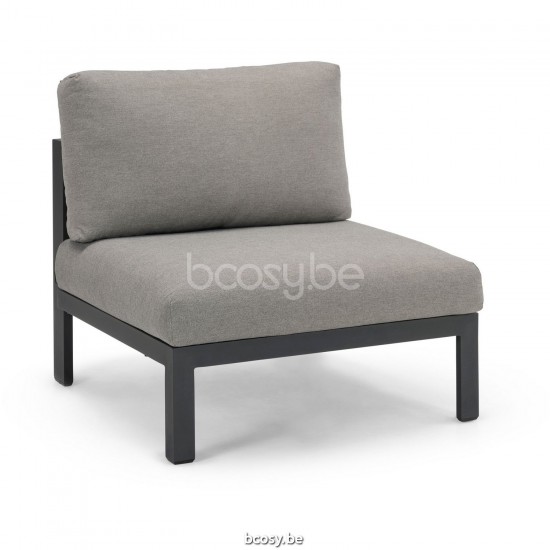 Diphano Cubic Modular small middle seat Aluminium Lava Frame.