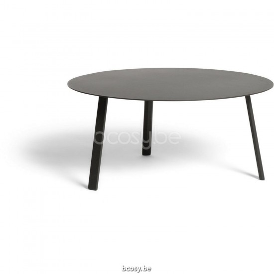 Diphano Easy-Fit side table elite S 80xR (36h) Aluminium Lava Frame.