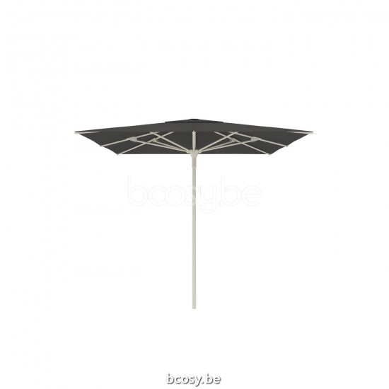 Jardinico AMALFI 250x250 Quadratischer Ampelschirm Leinen Mast Stoff Night Sunbrella.
