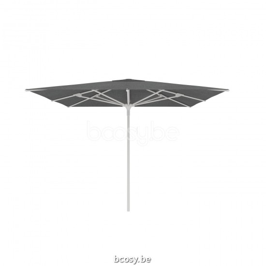 Jardinico AMALFI 300x300 Quadratischer Ampelschirm Weisser Mast Stoff Steel Sunbrella.
