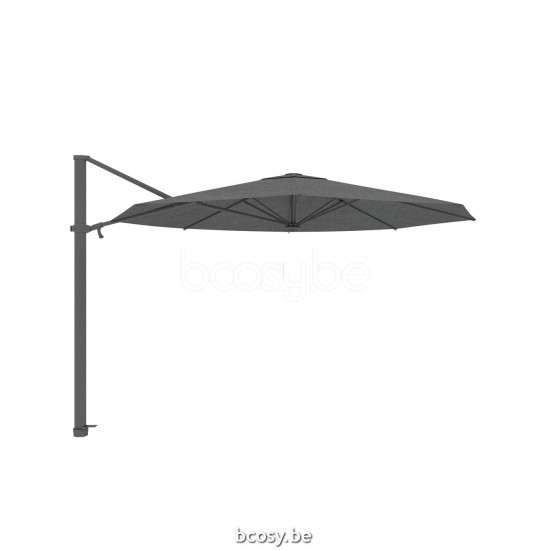 Jardinico ANTEGO 350XR Runder Freiarmschirm Anthrazit Mast Stoff Steel Sunbrella.