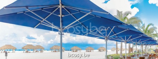 TUUCI Central centre aluminium pole Market sunshades Umbrellas.