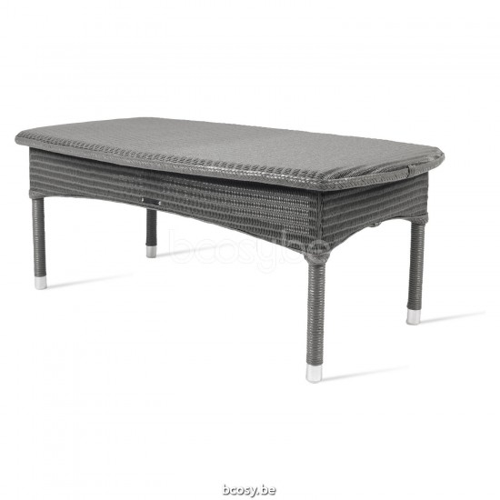 Vincent Sheppard Dovile Garten Beistelltisch 106x60 Auster Lloyd Loom.