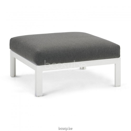 Diphano Cubic Modular repose-pieds moyen Cadre Aluminium blanc.