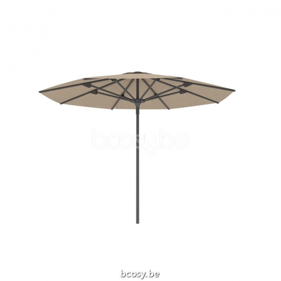 Garten.ag Brandstores Jardinico24 AMALFI Ampelschirm Mittelstocksonnenschirm Mittelstockschirm Teleskopschirm-300XR-Ø3-A30-C010.