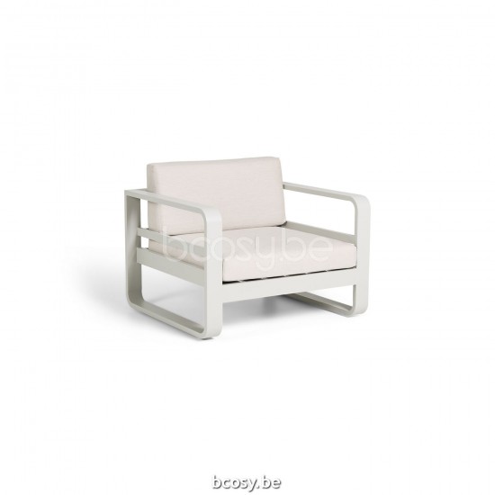 Jati Kebon Reno Sofa 1Seat Alu Dune Mat.