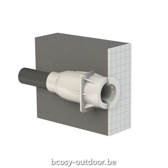 Solden bij Bcosy op Duratech Duravision Wanddoorvoer Ultra Plat flexibel 25mm.