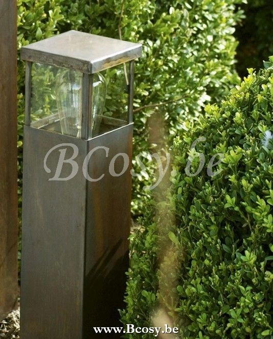 Authentage VIT101P40 VITRINE Aussenstandleuchte lampe aussen E27 Br. nickel Authentage Aussen Gartenbeleuchtung Leuchten Beleuchtung .