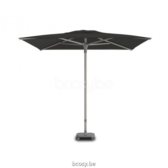 Jardinico CARACTERE JCP102 230x230 Square Central Pole Centerpost Parasol Umbrella 2,3x2,3 Pole Mast Post Cappuccino Structured Powder Coated Aluminium| Canopy-fabrics Pitch Sunbrella Plus Marine cat3.