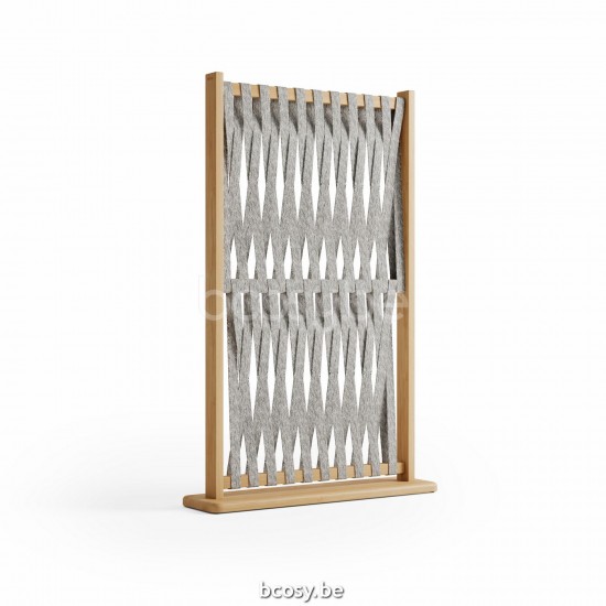 Jardinico NOA Tuinscherm hoog teak - artichok koord.