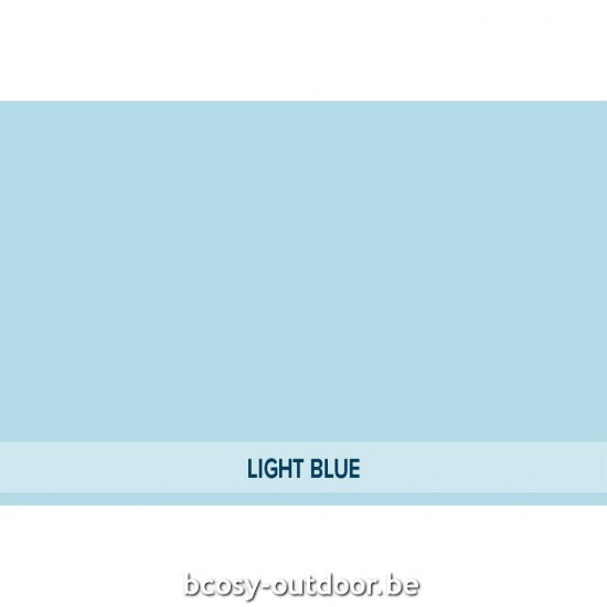 Laagste prijs garantie bij Bcosy voor Haogenplast Uni color - Licht blauw 2,05m.