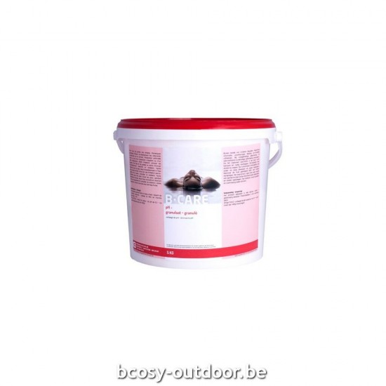 Reductie op de prijs bij Bcosy voor B-Care Zwembad PH regeling pH-min (granulaat) - 5kg.