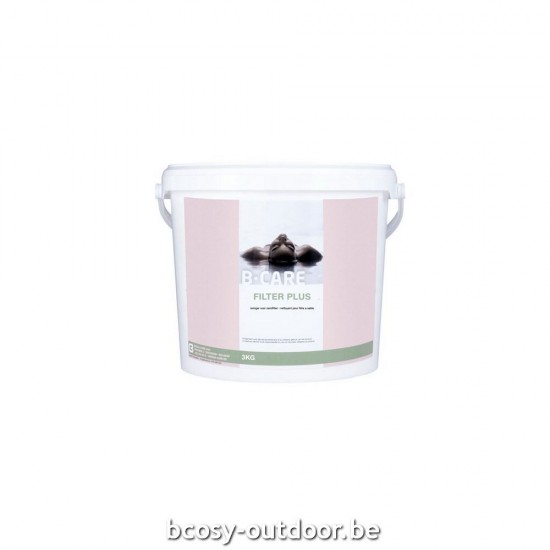 Uitverkoop bij Bcosy van B-Care Zwembadreiniging Zwembadwaterbehandeling Filter Plus - 3kg.
