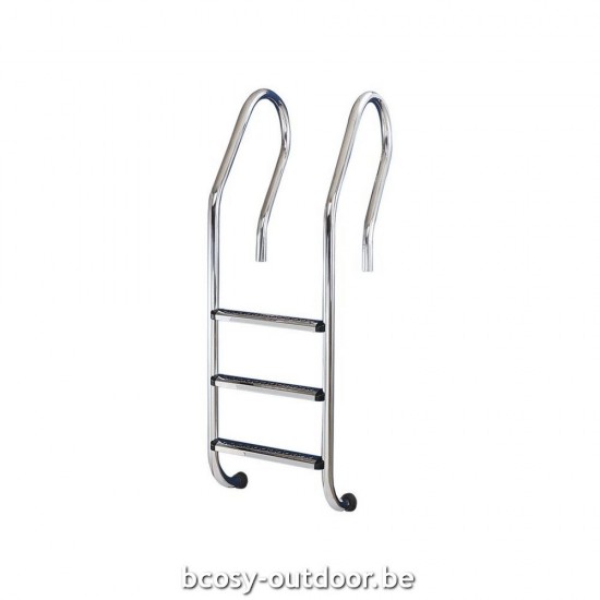Flexinox Zwembadladder Parallel-Look Series AISI 316, 3 treden.
