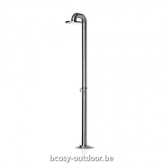 Reductie op de prijs bij Bcosy voor JEE-O buitendouche fatline douche 01 - geborsteld ss + 365.