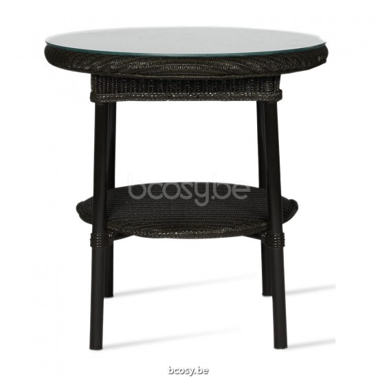 Vincent Sheppard Avignon Tables d'appoint de jardin Lloyd Loom Noir.
