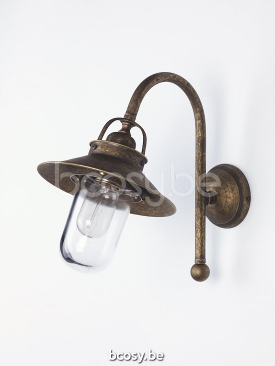 Marckdael outdoor wandlamp Billiardo-Biliardo Marckdael 53018-A1-20-AS-OUT Billiardo antiek brass outdoor wandlamp H 35cm VVD VDV Verlichtin.