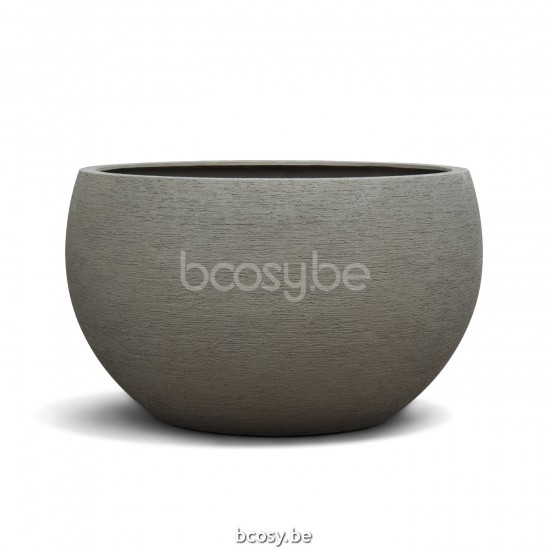  Jardinico TERRA Runder Pflanzentopf Und Blumentopf Für Draußen ø91x56H Cercio 91 Hoch Macchiato.